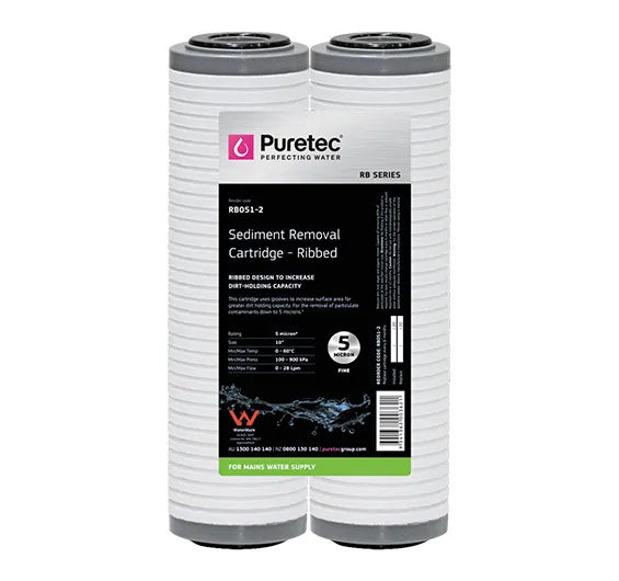 Puretec RB051 Sediment Water Filter Cartridge (Twin Pack)
