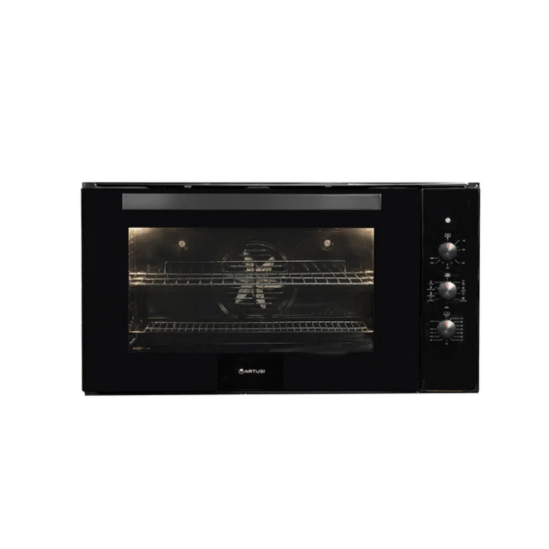 Artusi 90cm Built-In Oven Black Glass