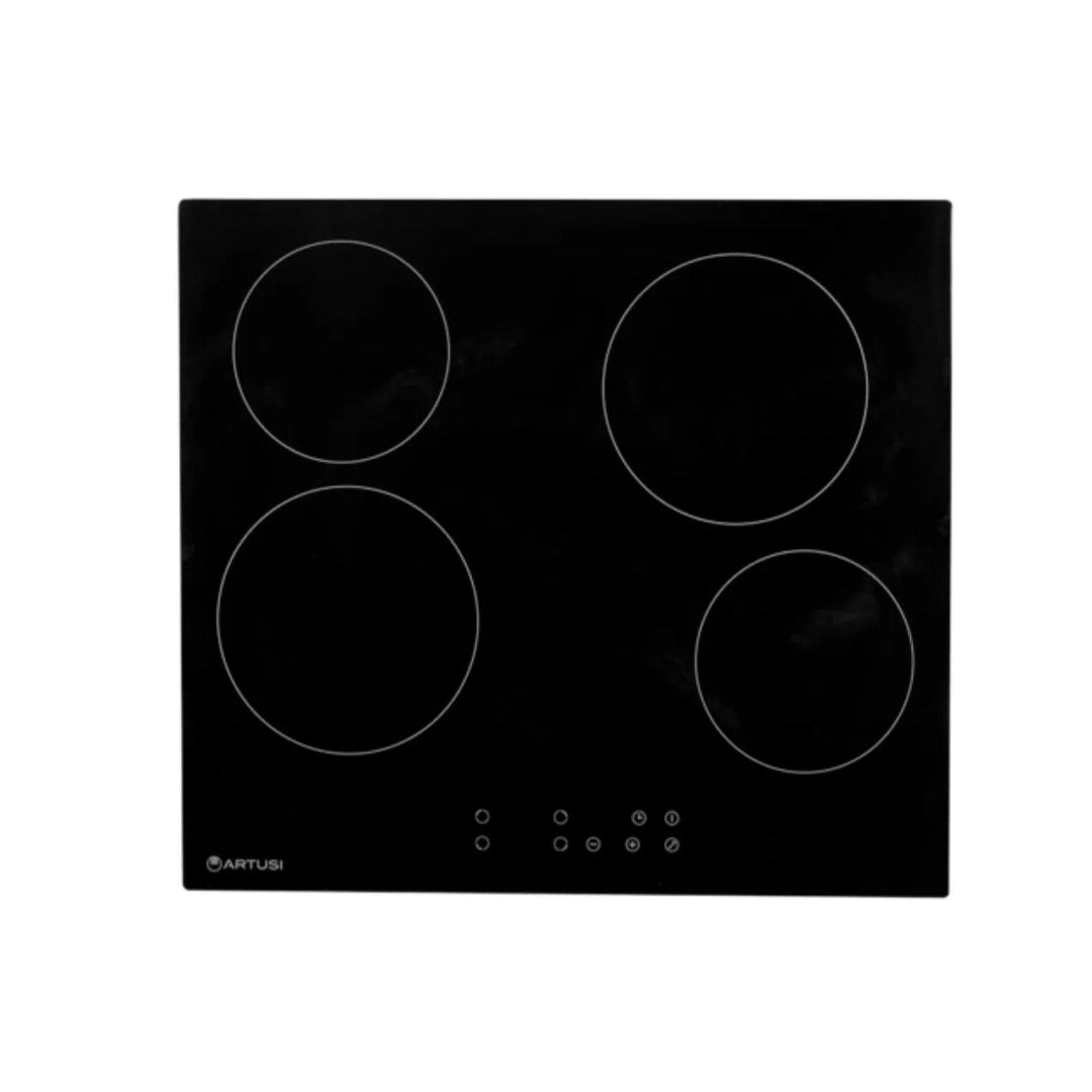 Artusi 60cm Vitro Ceramic Cooktop Black Ceramic Glass