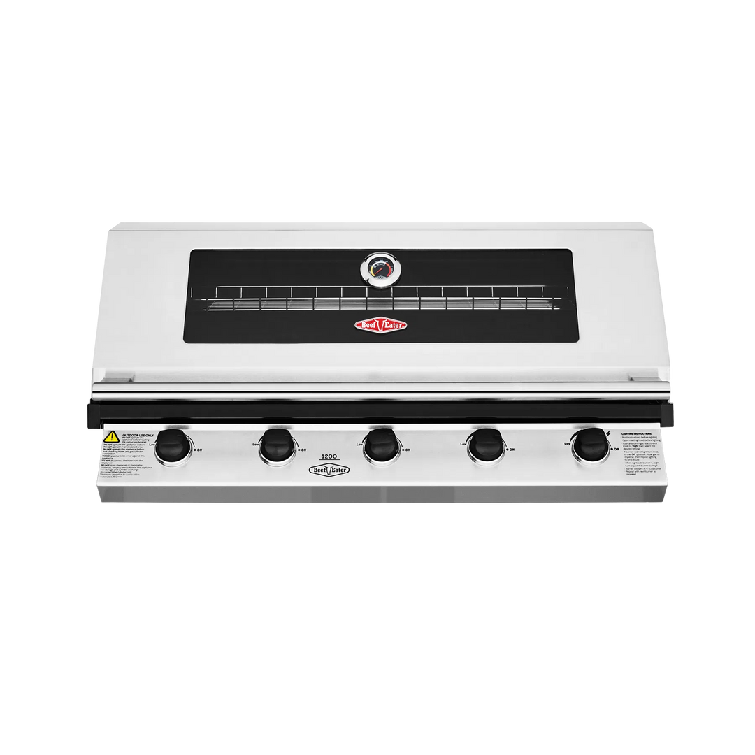 BeefEater 1200 Series 5 Burner Built In BBQ