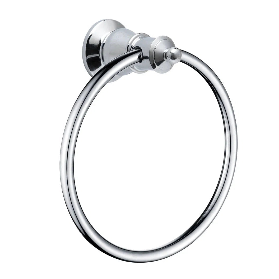 Fienza Lillian Towel Ring, Chrome