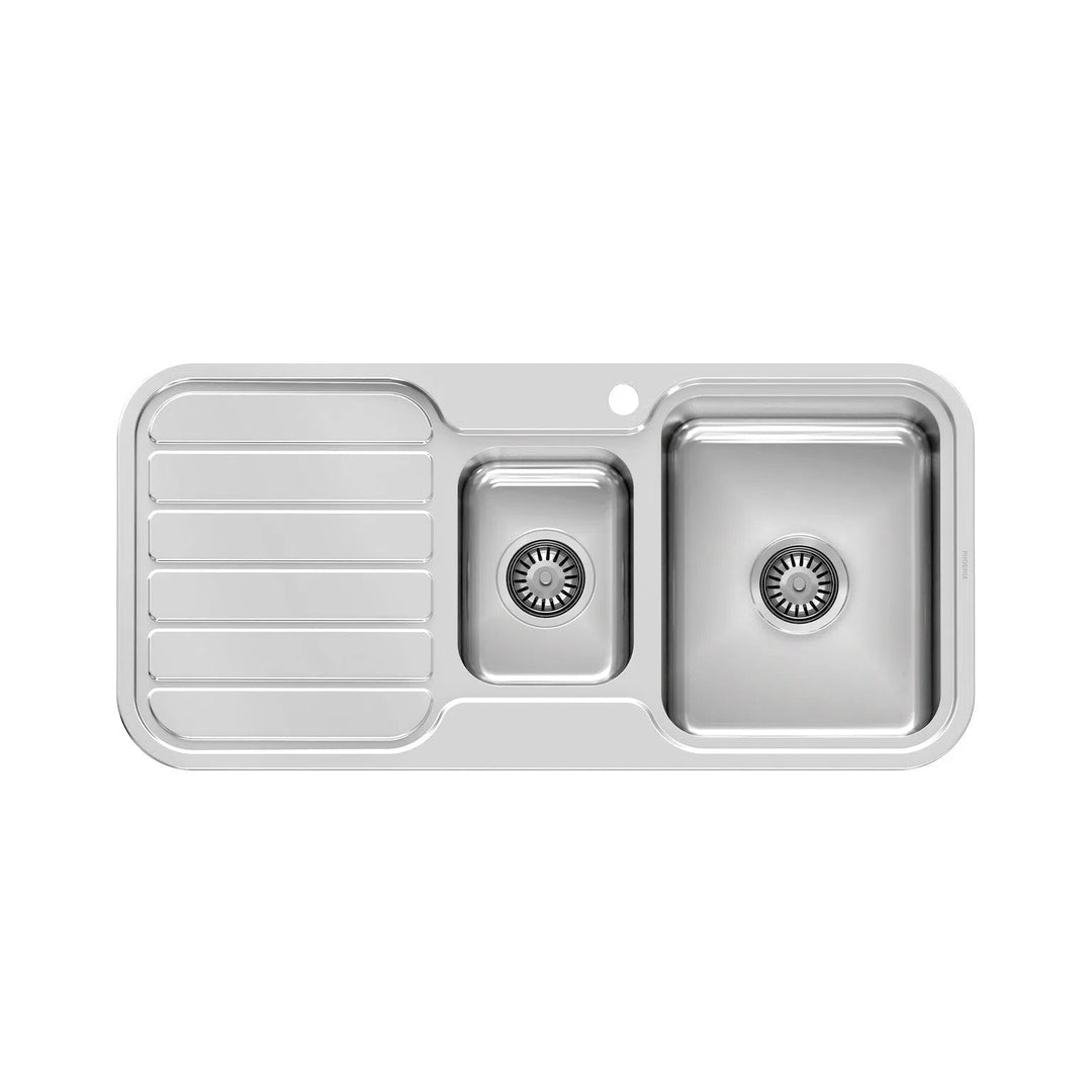 Phoenix 1000 Series 1 & 1/3 Bowl Sink with Drainer
