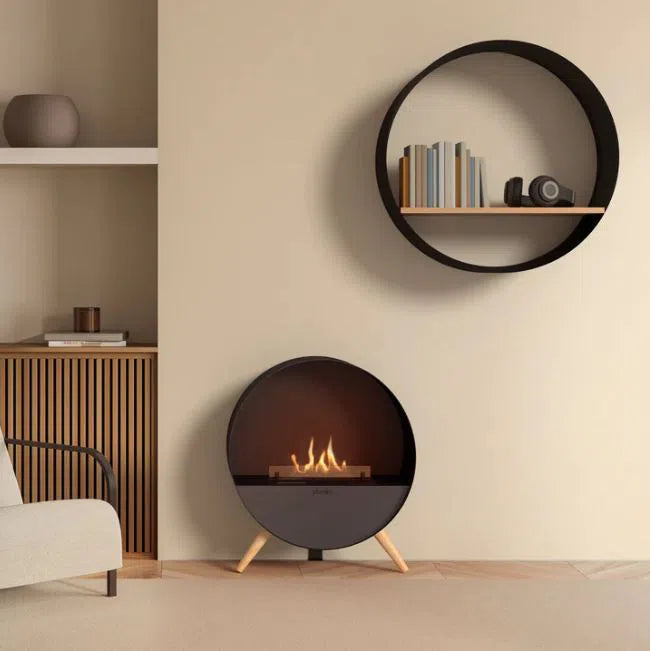 Planika Zero Emission Bubble Wall & Floor Fireplace