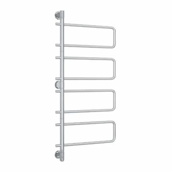 Thermorail 8 Bar Round Swivel Heated Towel Ladder