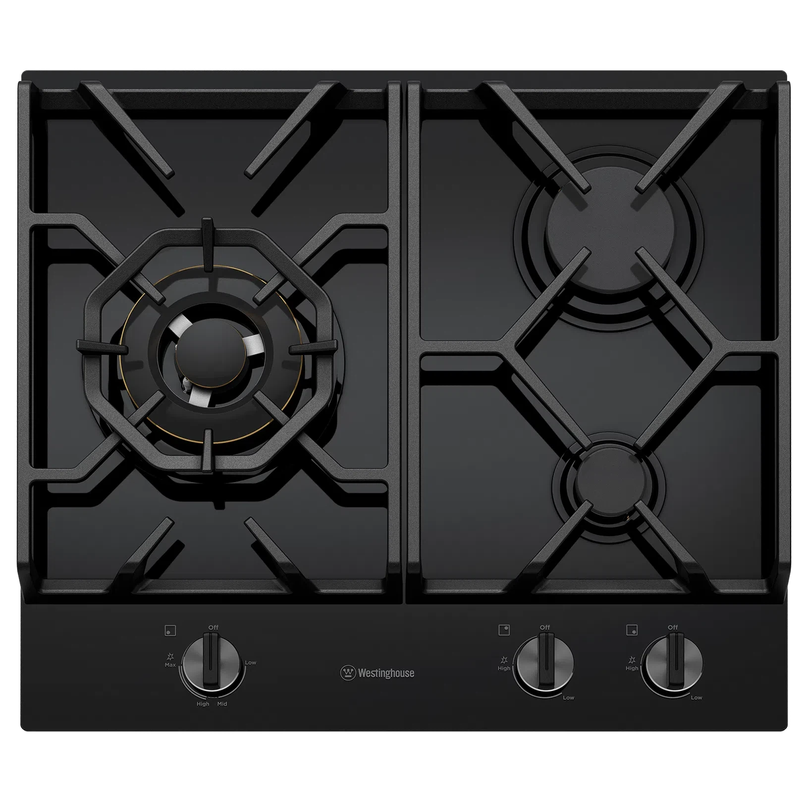 Westinghouse 60cm 3 Burner Gas Cooktop (WHG639BD) Design 10
