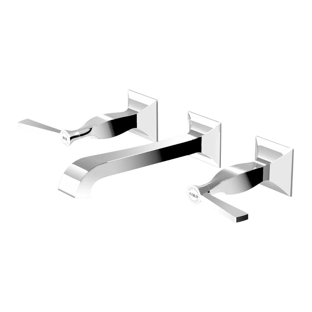 Zucchetti Bellagio Wall Mount Basin Set Lever Handle