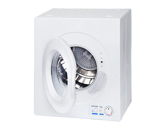 Artusi 4.5KG Front-Load Vented Clothes Dryer White