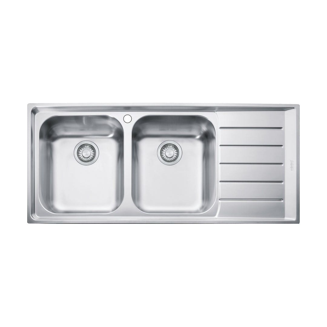 Franke Neptune Double Bowl Sink - Design 10