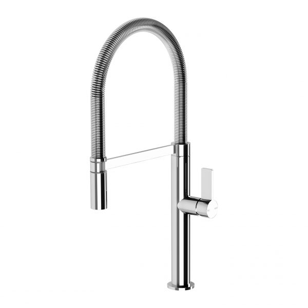Phoenix Prize Flexible Coil Pull Out Sink Mixer - Design 10