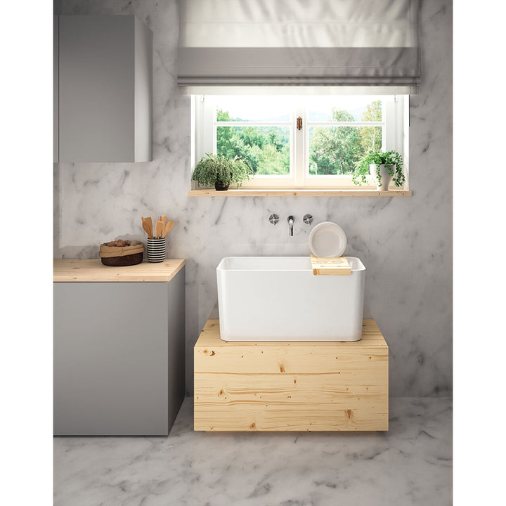 Turner Hastings Tribo 60x42 Fireclay Butler Sink - Design 10