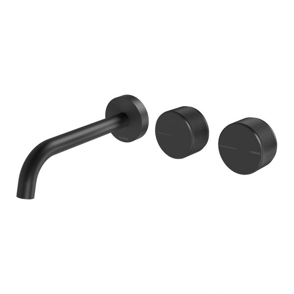 Phoenix Axia Wall Basin / Bath Curved Outlet Hostess Set 180mm - Design 10