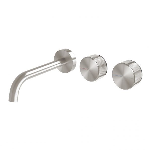 Phoenix Axia Wall Basin / Bath Curved Outlet Hostess Set 180mm - Design 10