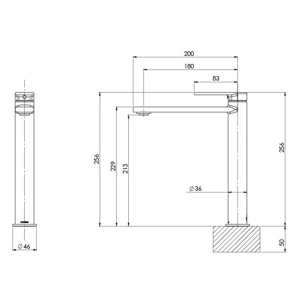 Phoenix Teel Vessel Mixer – Lead Free - Design 10