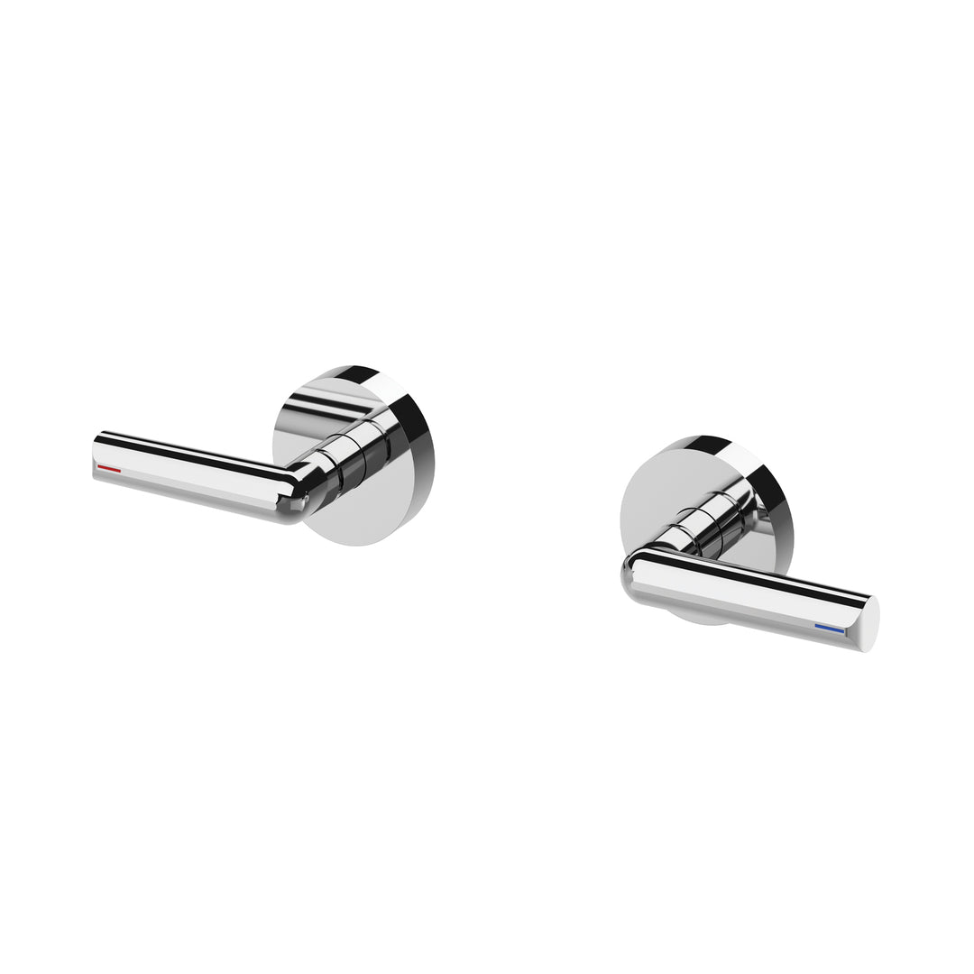 Phoenix Vivid Slimline Plus Lever Wall Top Assemblies – Lead Free - Design 10