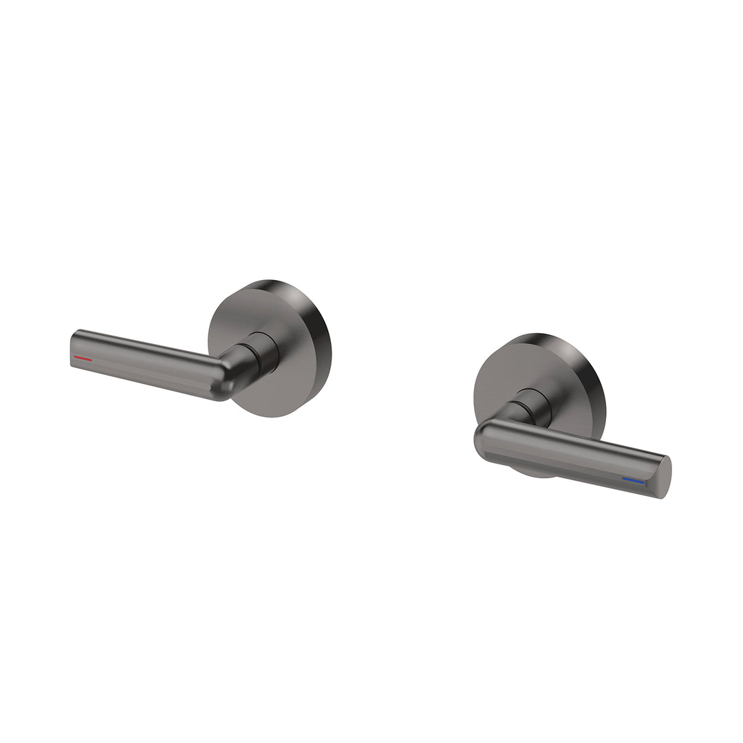 Phoenix Vivid Slimline Plus Lever Wall Top Assemblies 15mm Extended Spindles – Lead Free - Design 10