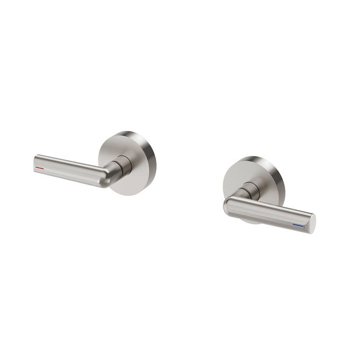 Phoenix Vivid Slimline Plus Lever Wall Top Assemblies 15mm Extended Spindles – Lead Free - Design 10