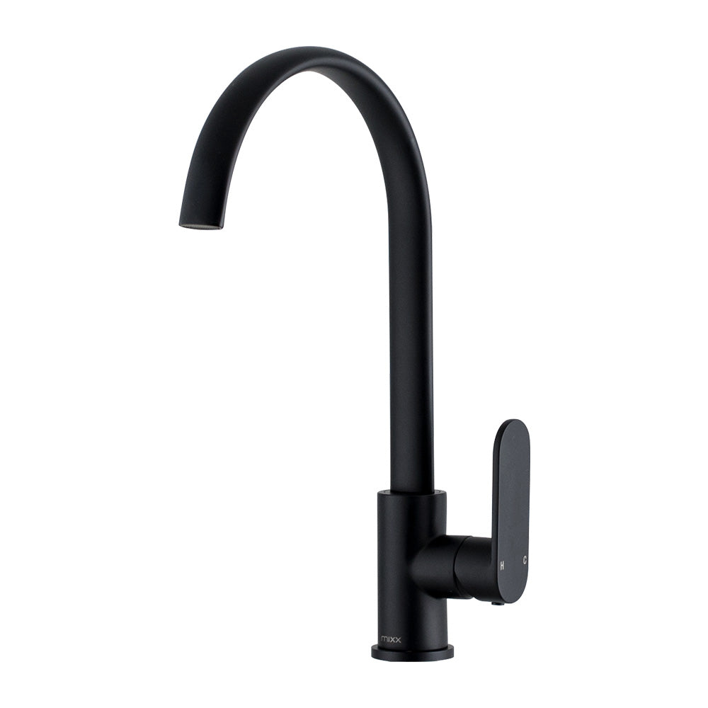 MIXX Saffron Gooseneck Sink Mixer - Design 10