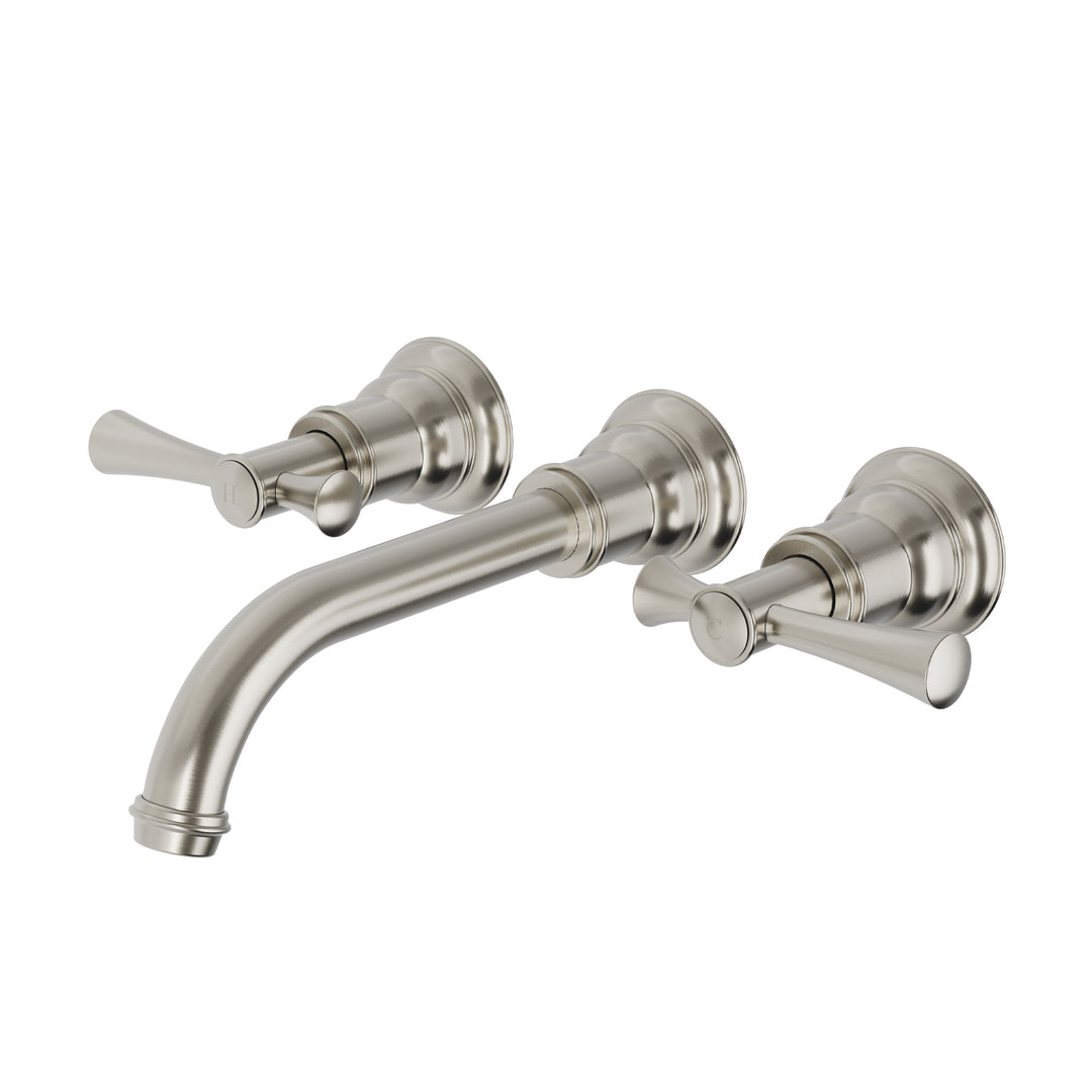Phoenix Cromford Wall Basin / Bath Set 180mm – Lead Free - Design 10