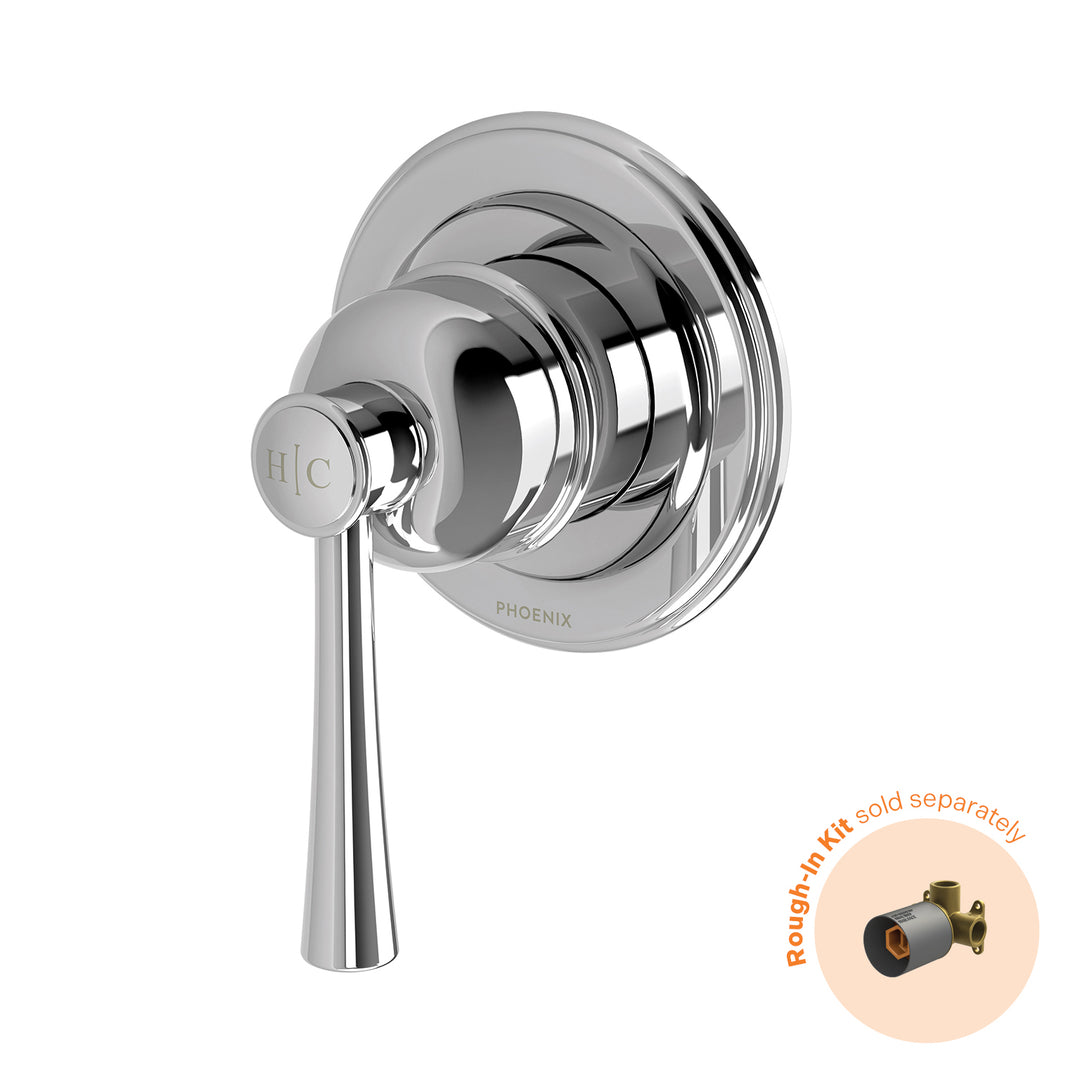 Phoenix Cromford SwitchMix Shower / Wall Mixer (Fit-Off Kit Only) – Lead Free - Design 10