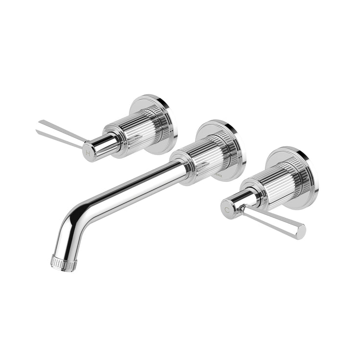 Phoenix Wiltern Wall Basin / Bath Tap Set - Design 10