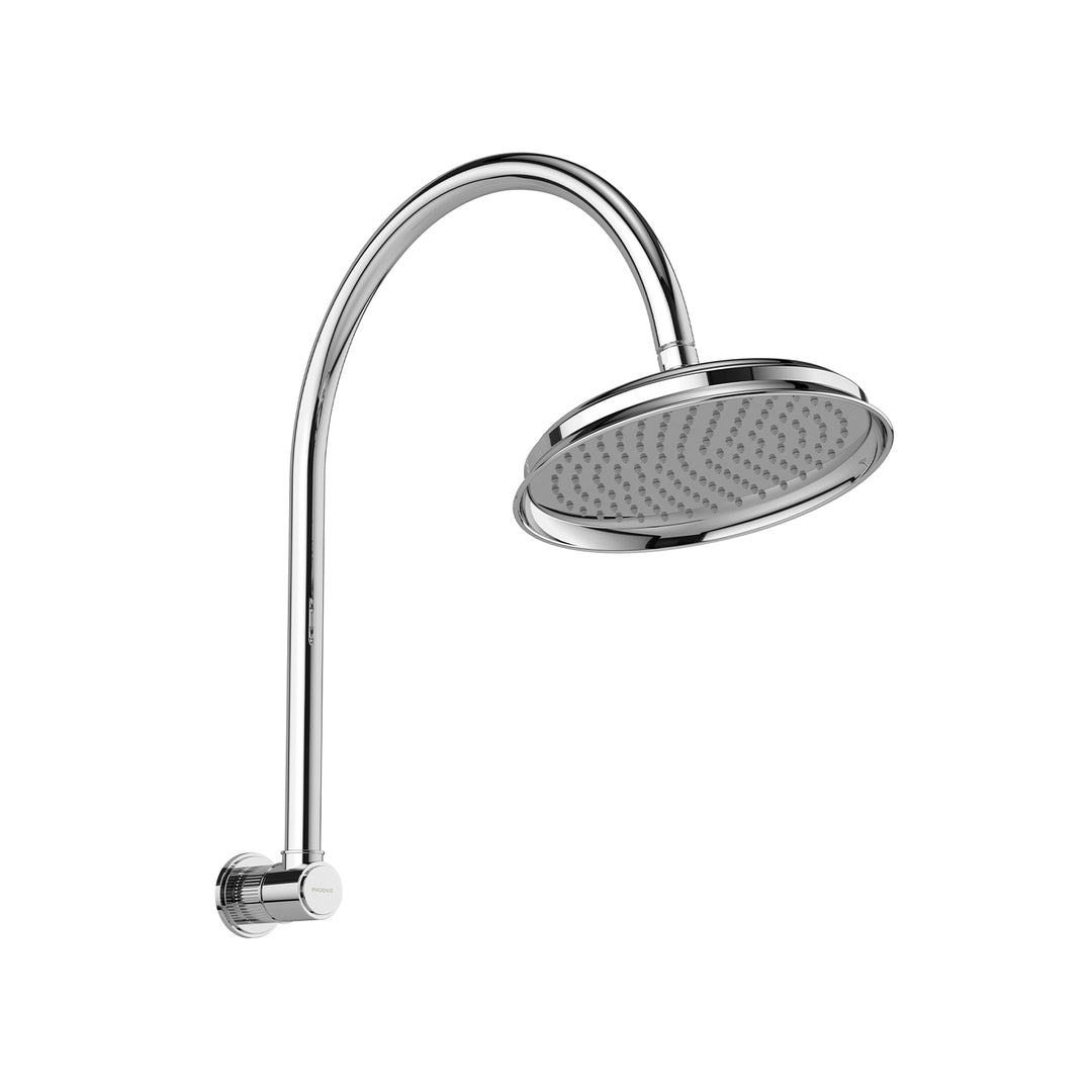 Phoenix Wiltern High-Rise Shower Arm & Rose - Design 10