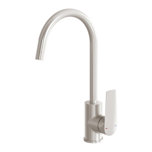 Phoenix Arlo Sink Mixer 200mm Gooseneck – Lead Free - Design 10