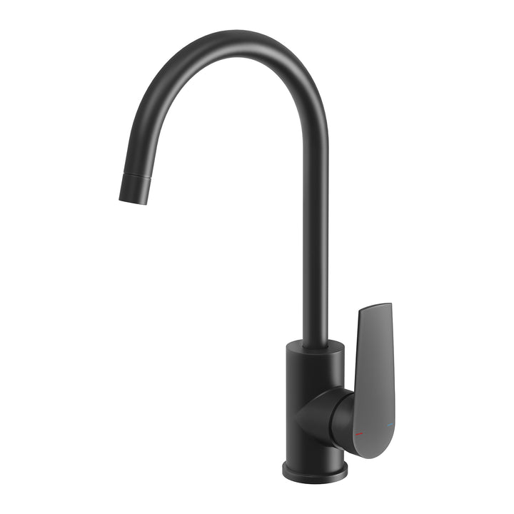 Phoenix Arlo Sink Mixer 200mm Gooseneck – 6 Star – Lead Free - Design 10