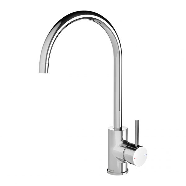 Phoenix Pina Gooseneck Sink Mixer - Design 10