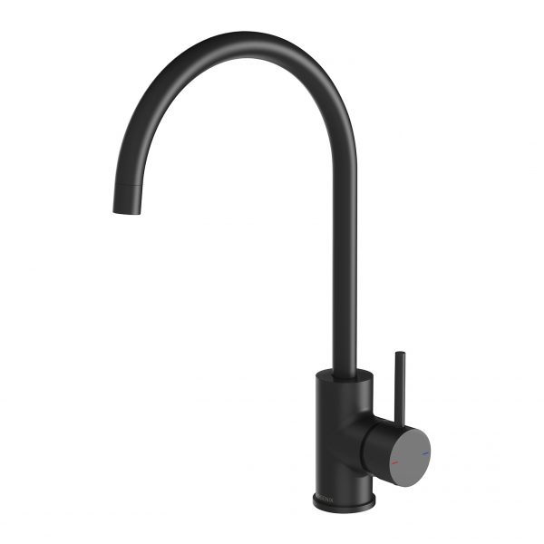 Phoenix Pina Gooseneck Sink Mixer - Design 10