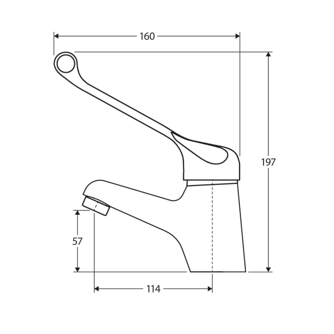 Fienza Stella Care Fixed Basin Mixer