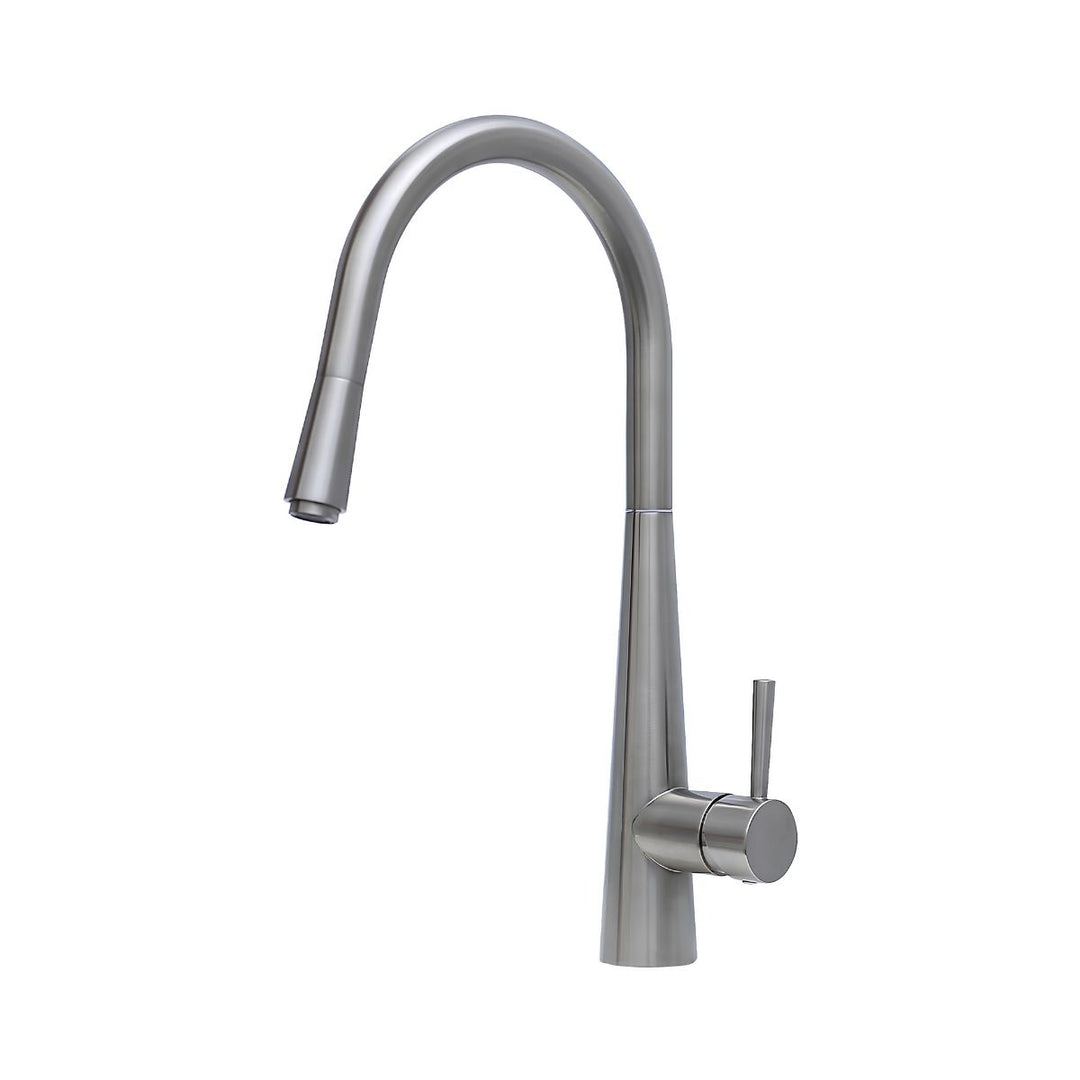 Fienza Isabella Deluxe Pull Out Sink Mixer - Brushed Nickel