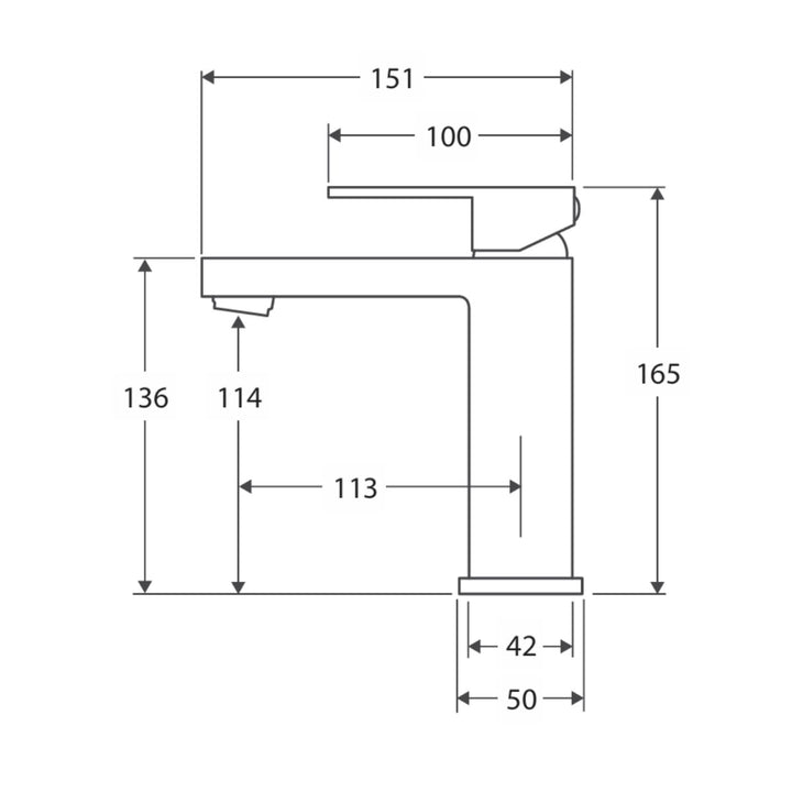 Fienza Jet Basin Mixer