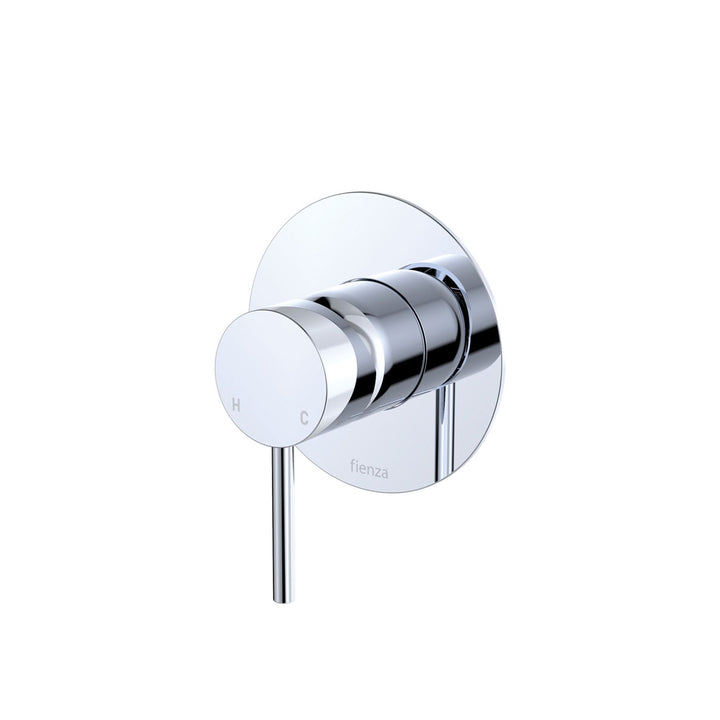Fienza Kaya Large Round Plate Lead Free Wall Mixer