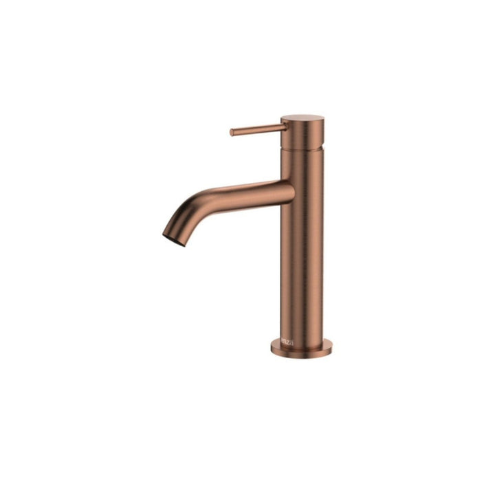 Fienza Kaya Lead Free Basin Mixer Brushed Copper