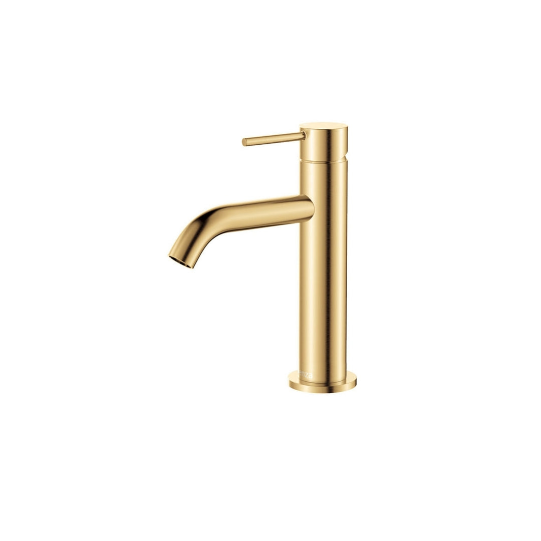 Fienza Kaya Lead Free Basin Mixer Urban Brass