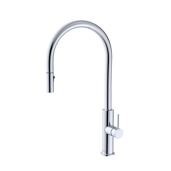 Fienza Kaya Lead Free Pull Down Sink Mixer Chrome