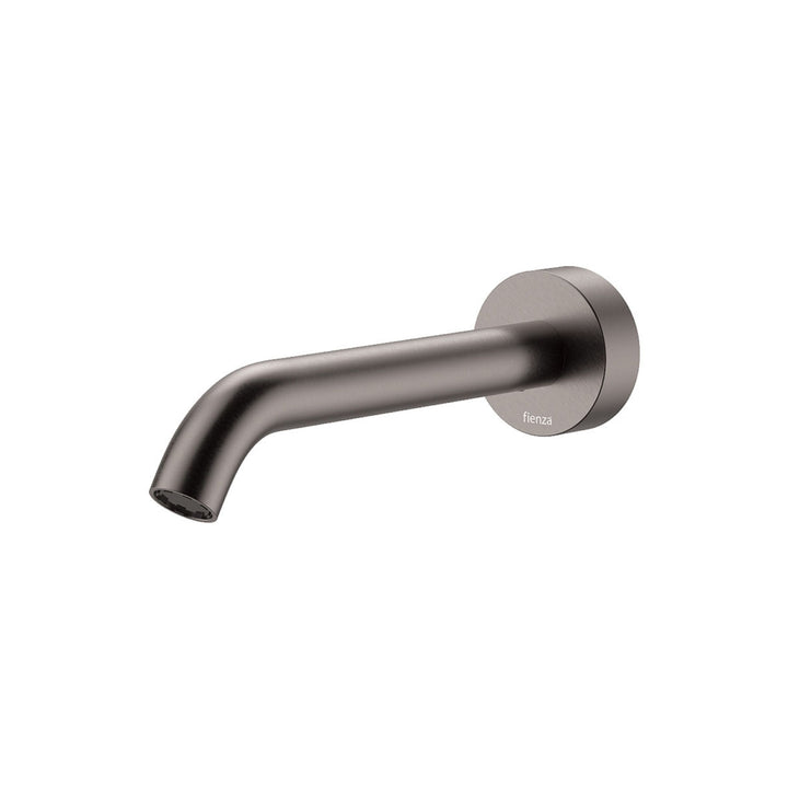 Fienza Kaya 180mm Wall Basin/Bath Lead Free Outlet Spout Gunmetal