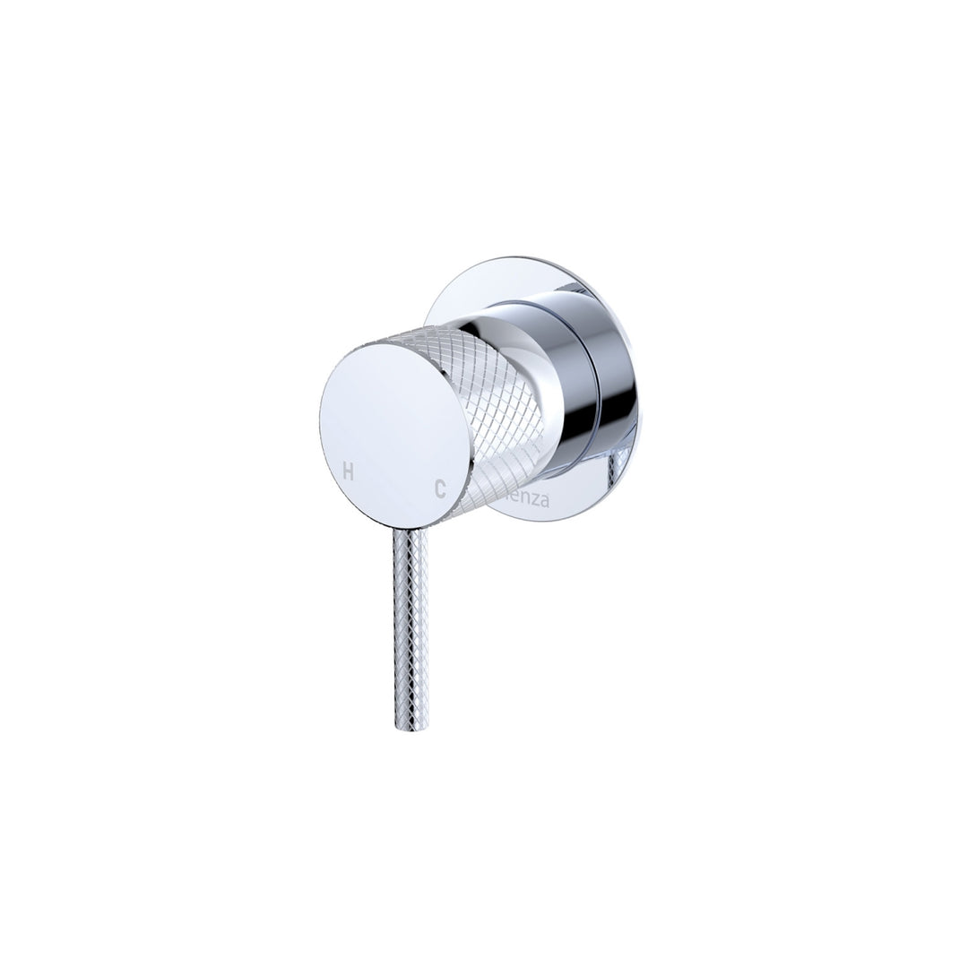 Fienza Axle Small Round Plate Lead Free Wall Mixer