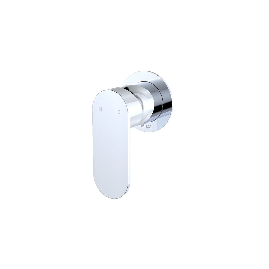 Fienza Empire Slim Round Plate Lead Free Wall Mixer (Complete Kit)