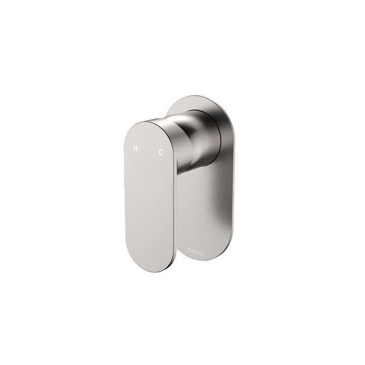 Fienza Empire Slim Oval Plate Lead Free Wall Mixer (Complete Kit)