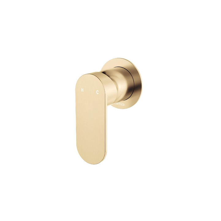Fienza Empire Slim Round Plate Lead Free Wall Mixer (Complete Kit)