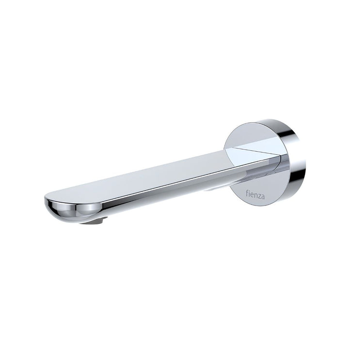 Fienza Empire Slim Round Plate 180mm Wall Basin/Bath Lead Free Outlet