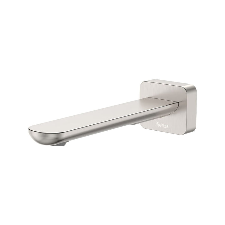 Fienza Empire Slim Square Plate 180mm Wall Basin/Bath Lead Free Outlet