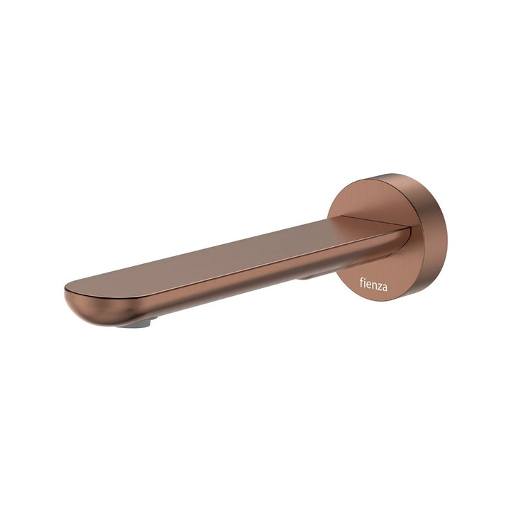 Fienza Empire Slim Round Plate 180mm Wall Basin/Bath Lead Free Outlet