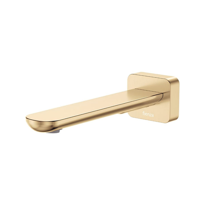 Fienza Empire Slim Square Plate 180mm Wall Basin/Bath Lead Free Outlet