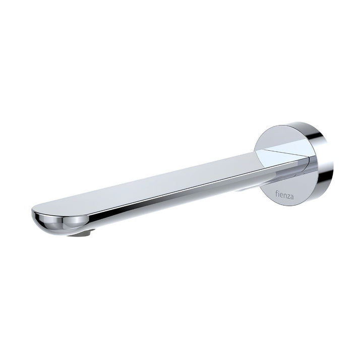 Fienza Empire Slim Round Plate 220mm Wall Basin/Bath Lead Free Outlet