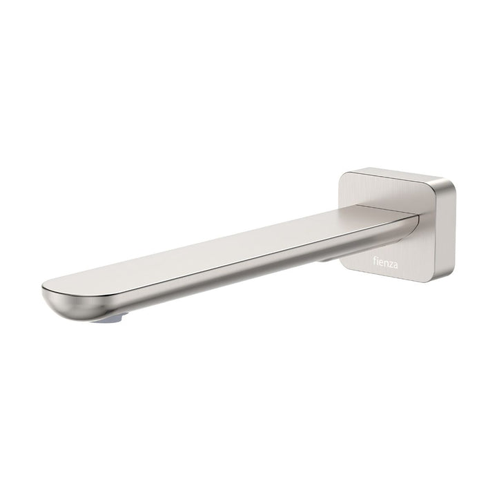 Fienza Empire Slim Square Plate 220mm Wall Basin/Bath Lead Free Outlet