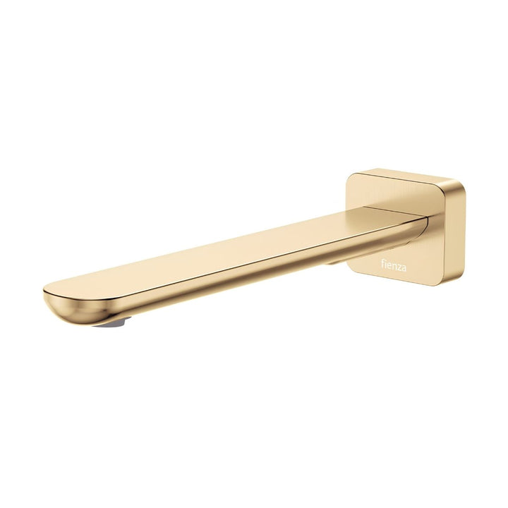 Fienza Empire Slim Square Plate 220mm Wall Basin/Bath Lead Free Outlet
