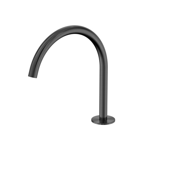 Nero Serenity Arc Bath Spout Gunmetal