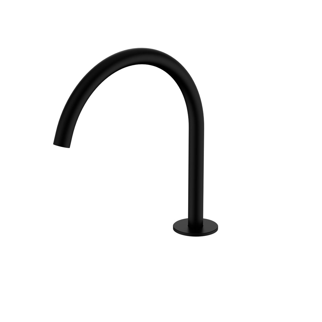 Nero Serenity Arc Bath Spout Matte Black